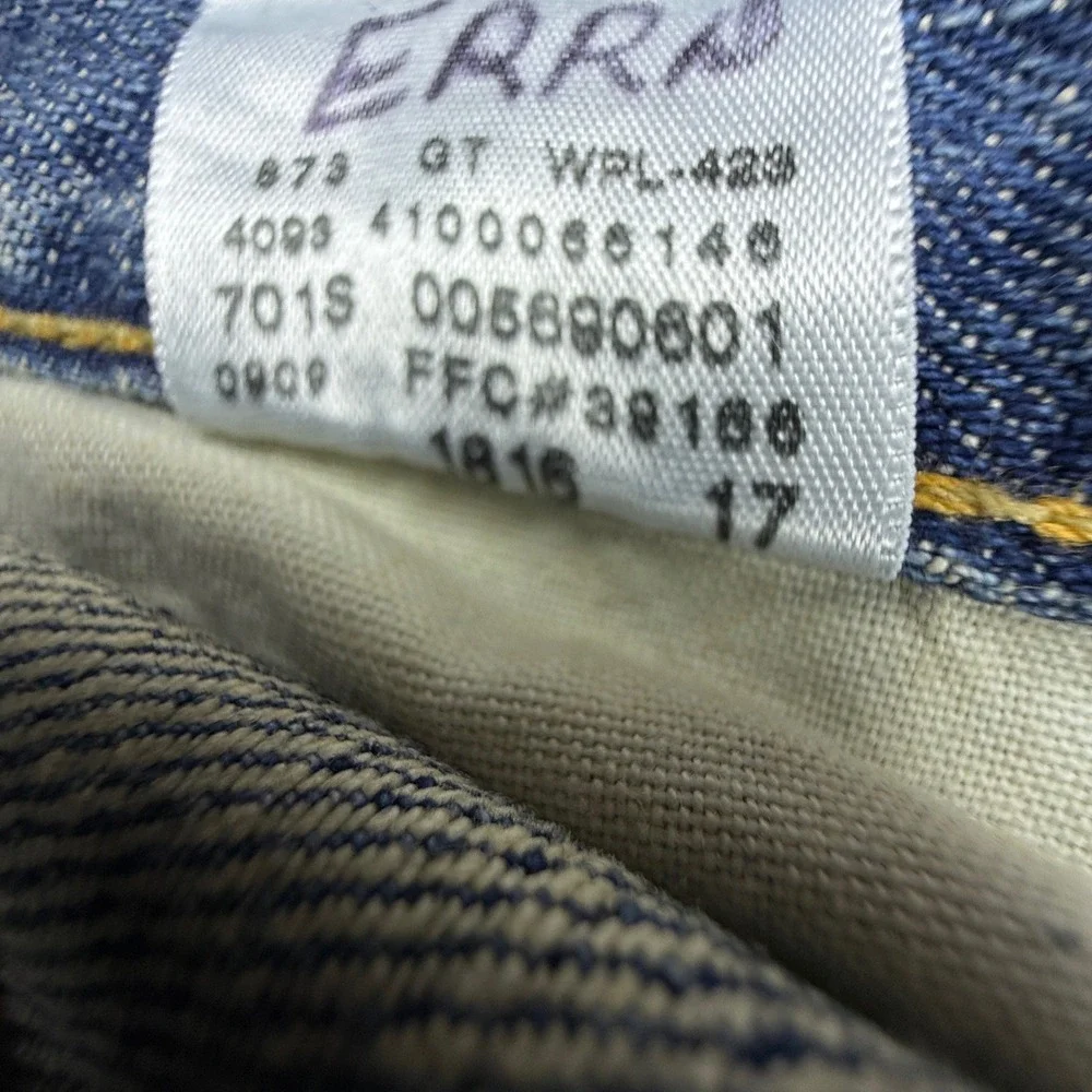 Levis 569 Loose Straight Fit Denim Blue Jeans Mens 32x30 NWT